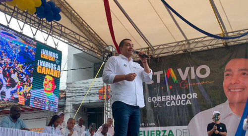 Octavio Guzmán arrasa en el Norte del Cauca