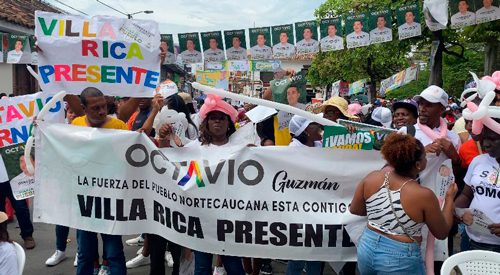 Octavio Guzmán arrasa en el Norte del Cauca