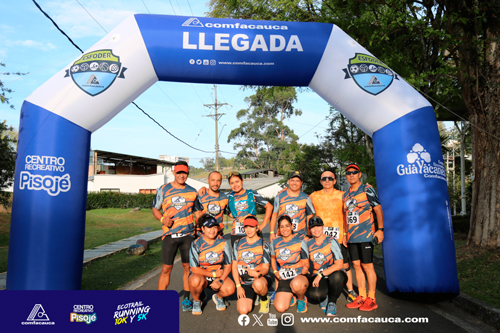 Un éxito total la carrera Eco Trail Running 10K y 5K Comfacauca
