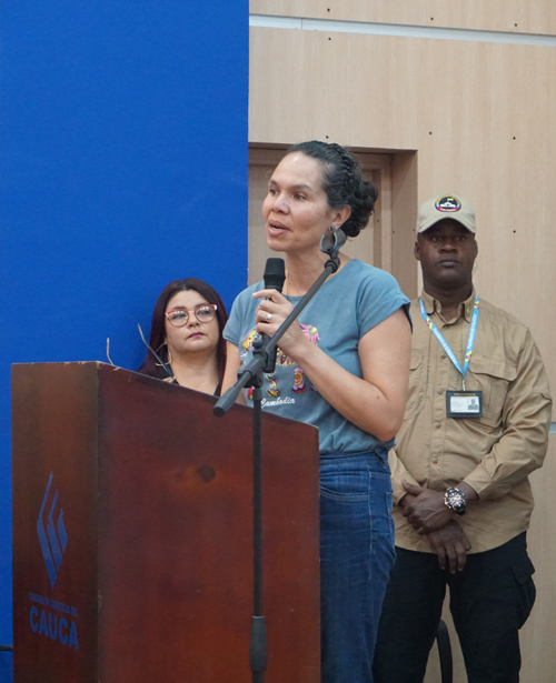 ministra del Deporte, Astrid Rodríguez ministra del Deporte, Astrid Rodríguez
