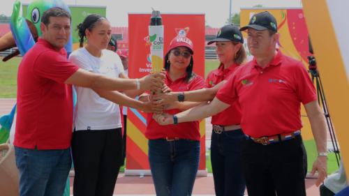 Antorcha de los Juegos Nacionales y Paranacionales Eje Cafetero 2023 