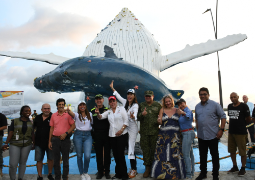 Buenaventura alberga monumento a las ballenas más grande del mundo Buenaventura alberga monumento a las ballenas más grande del mundo