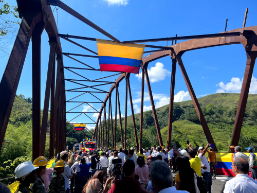 Habilitación del puente El Alambrado Habilitación del puente El Alambrado