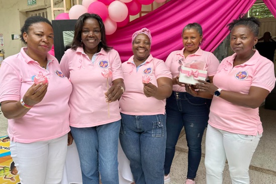 Alcaldía de Puerto Tejada se vistió de rosa