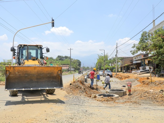 El Norte del Cauca, un indicador de progreso - Inicio obra calle 5 - Santander de Quilichao