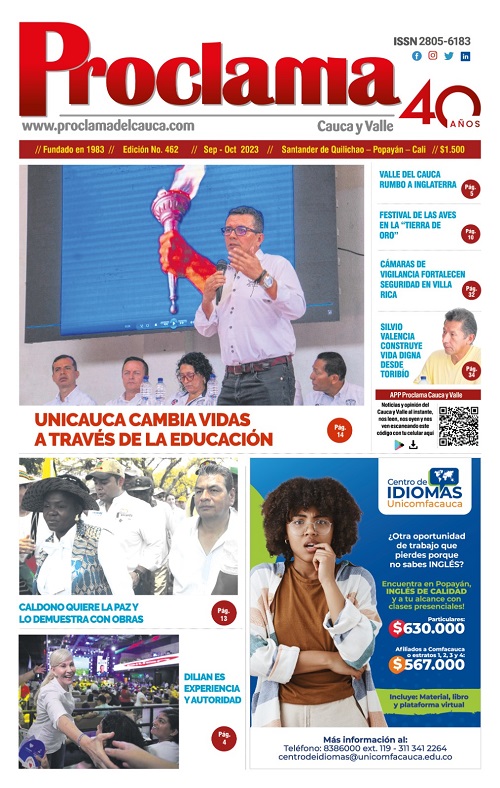 En circulación Edición Impresa #462 de Proclama Cauca y Valle