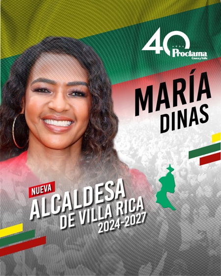 María Edis Dinas, nueva alcaldesa de Villa Rica María Edis Dinas, nueva alcaldesa de Villa Rica