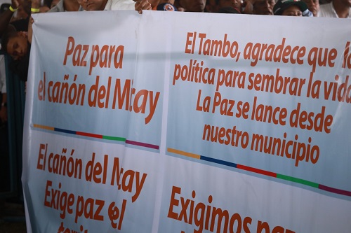 Gobierno desde el Cauca presentó Política Nacional de Drogas