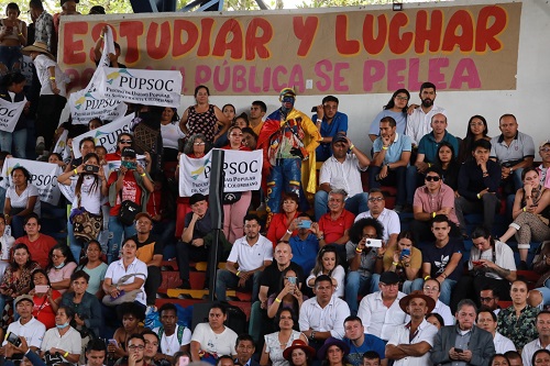 Petro llamó a la unidad en el Cauca desde Popayán