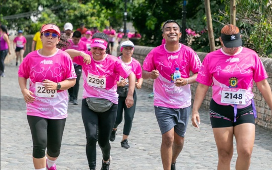 Popayán se vistió de vida, esperanza y solidaridad en la Marea Rosa