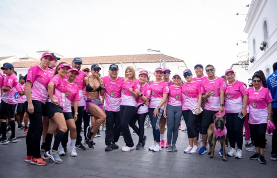 Popayán se vistió de vida, esperanza y solidaridad en la Marea Rosa
