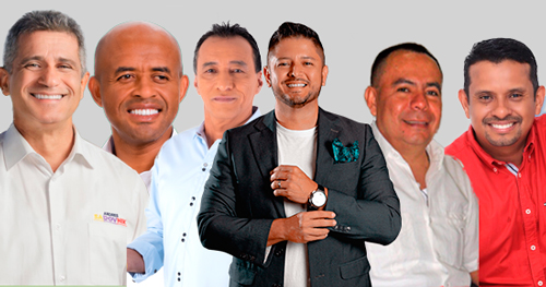 SIETE CANDIDATOS A LA PALESTRA