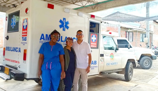 ESE Norte 1 adquirió nueva ambulancia para el Punto de Atención de Suárez.