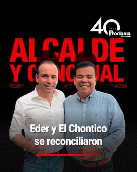 Eder y “El Chontico” se reconciliaron en Cali Eder y “El Chontico” se reconciliaron en Cali