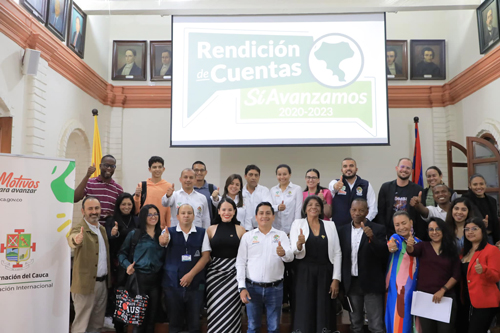 Importantes aportes de la Cooperación Internacional al Cauca Importantes aportes de la Cooperación Internacional al Cauca