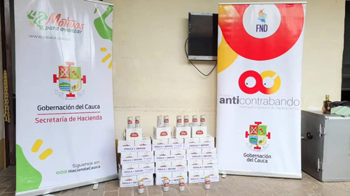Grupo Anticontrabando protege la salud de los caucanos Grupo Anticontrabando protege la salud de los caucanos