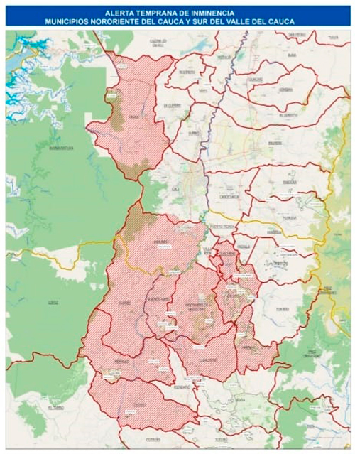 Militares colombianos expulsados de areas recuperadas Militares colombianos expulsados de areas recuperadas