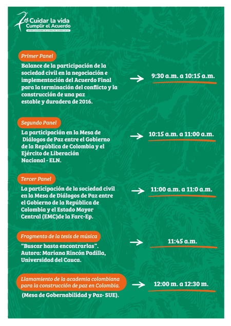 Pensar, educar y actuar para la Paz: uno de los motores de Unicauca