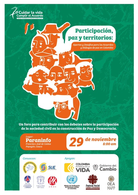 Pensar, educar y actuar para la Paz: uno de los motores de Unicauca
