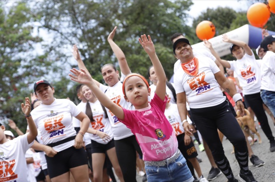 Popayán se movilizó contra la violencia de género en la carrera 5k “Corro por ti Mujer”.