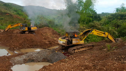 Recursos naturales afectados por la mineria ilegal Recursos naturales afectados por la mineria ilegal