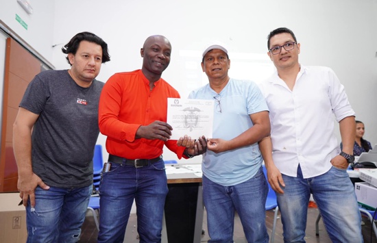 Wilinton Mina es oficialmente el nuevo alcalde de Guachené