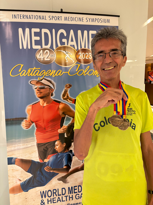 Múltiple campeón en Juegos Mundiales de la Salud