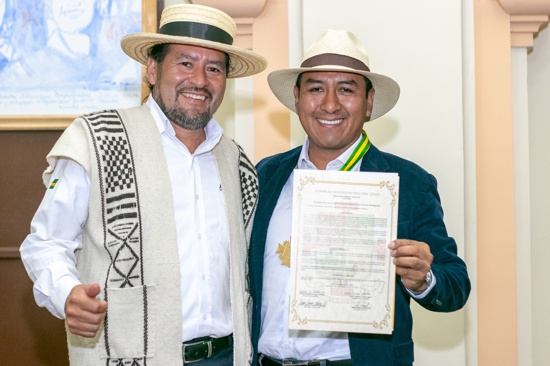 Alcalde Inty Wayna Chikangana, ejemplo de excelencia en gestión pública