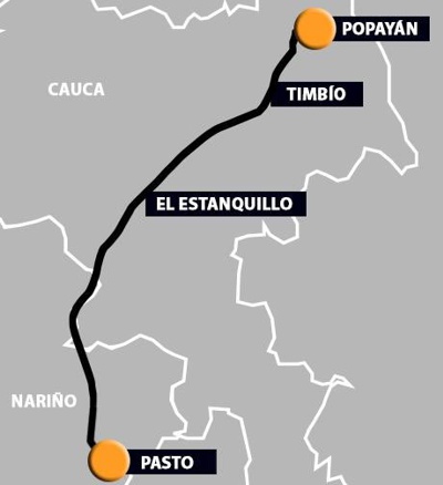 Avanza gestión para la construcción de variante Timbío - El Estanquillo