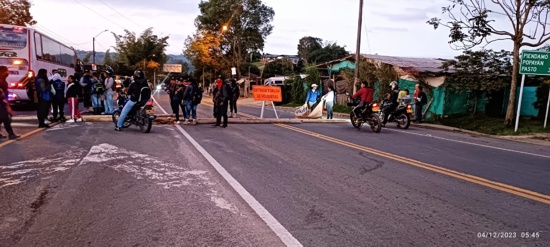 Bloqueo en la vía Panamericana: violencia y demandas en el territorio Sath Tama Kiwe, Caldono, Cauca.