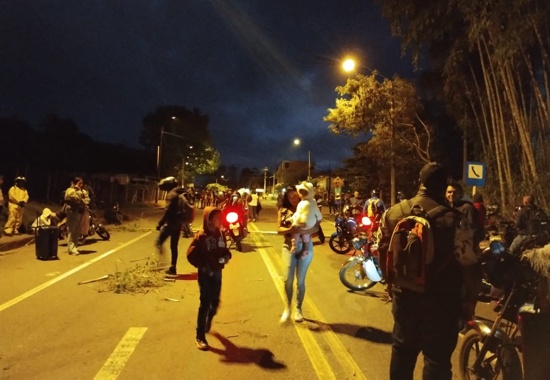 Bloqueo en la vía Panamericana: violencia y demandas en el territorio Sath Tama Kiwe, Caldono, Cauca.