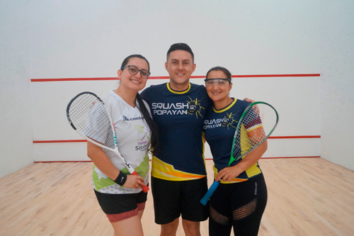 Comfacauca celebra récord de jugadores en torneo de Squash