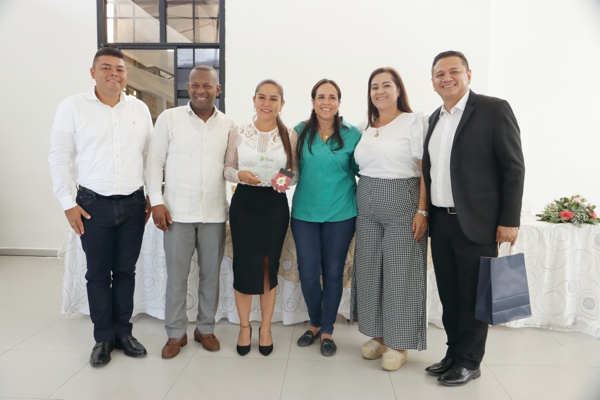 La homenajeada Lorena Salazar La homenajeada Lorena Salazar