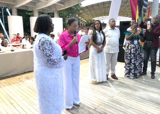 Luz Adiela Salazar se posesionó como alcaldesa de Puerto Tejada para el período 2024-2027.