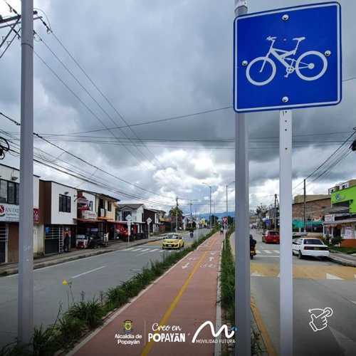 Movilidad Futura impulsa la vida digna con 5.90 Km de ciclorutas