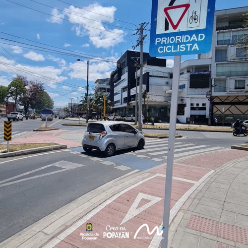 Movilidad Futura impulsa la vida digna con 5.90 Km de ciclorutas