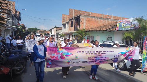 Sensibilización en el Día Internacional contra la Violencia de Género