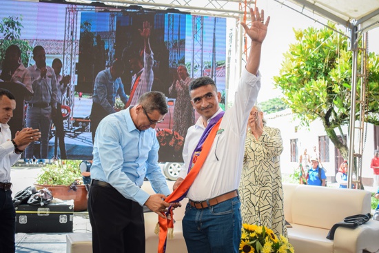 Se posesionó Oscar Cifuentes como alcalde de Caloto 2024 - 2027.