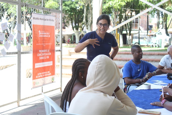 Villa Rica fortalece prevención del VIH Sida en Día Mundial