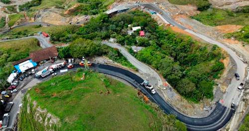 Avanza obra de recuperación de vía panamericana en Rosas