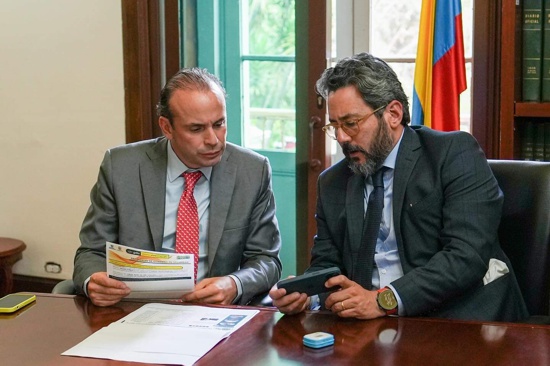 Alejandro Eder, desarrolla agendas de trabajo con múltiples actores para impulsar a Cali.