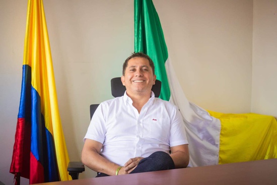 Alejandro Muñoz, alcalde de Timbío, Cauca.