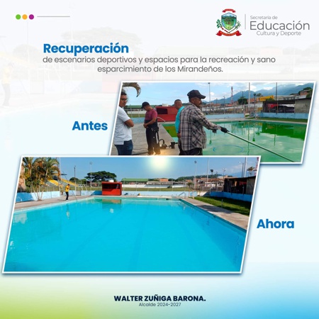 Compromiso por el bienestar y recuperación de espacios deportivos en Miranda