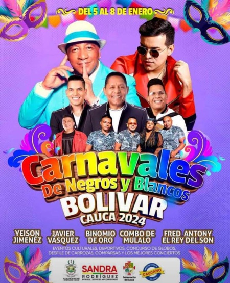 El color y la tradición visten a Bolívar - Cauca