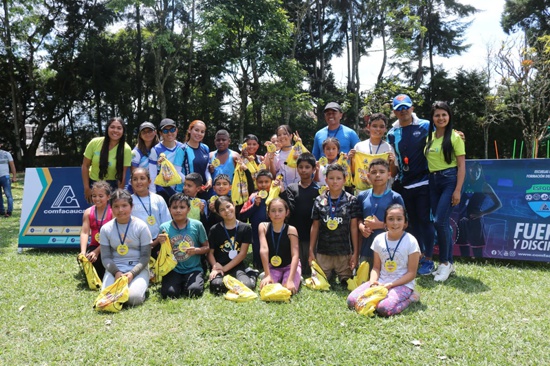 Desafío guerreros kids Comfacauca: la emoción de la competencia infantil