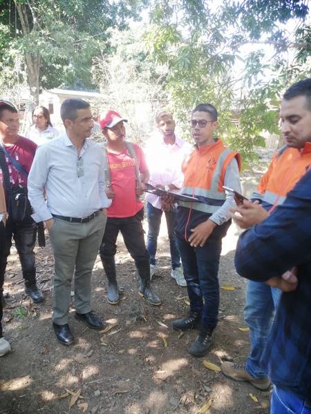 Inspecciones a puente sobre el río Palo y apoyo agrícola en Caloto