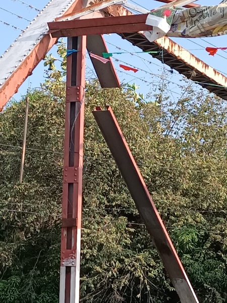Inspecciones a puente sobre el río Palo y apoyo agrícola en Caloto