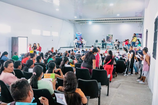 Jornada de aseguramiento en salud organizada por la Alcaldía de Miranda