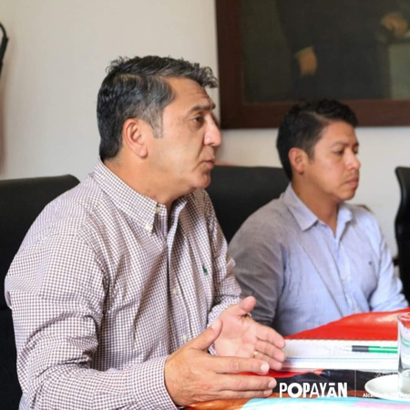 Juan Carlos Muñoz Bravo presenta sus primeras gestiones para Popayán.