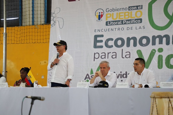 La vía al mar y las economías para la vida, prioridad para el Gobierno